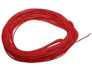 10 m Litze AWG 22 rot UL1571