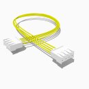 Kabel mit zwei JST VH Buchsen 10 cm 4 polig, AWG 22, UL1015