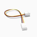 Kabel mit zwei KF 2510 Buchsen 20 cm 3 polig, AWG 26, UL1007