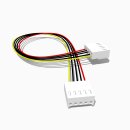 Kabel mit zwei KF 2510 Buchsen 20 cm 5 polig, AWG 26, UL1007