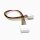 Kabel mit zwei KF 2510 Buchsen 20 cm 5 polig, AWG 26, UL1007