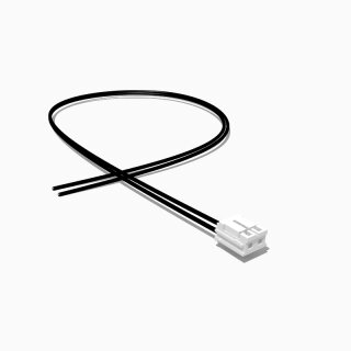 Kabel mit zwei JST EH Buchsen 30 cm 2 polig, AWG 26, UL1007