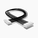 Kabel mit zwei JST EH Buchsen 30 cm 7 polig, AWG 26, UL1007