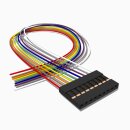 Harwin M20 Buchse mit 50 cm Kabel 9 polig, AWG 26, UL1571