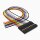 Harwin M20 Buchse mit 50 cm Kabel 10 polig, AWG 26, UL1571