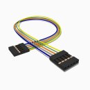 Kabel mit zwei Harwin M20 Buchsen 5 polig, 50 cm AWG 26,...
