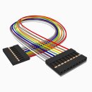 Kabel mit zwei Harwin M20 Buchsen 9 polig, 50 cm AWG 26,...