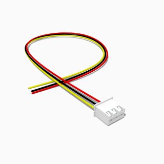 JST XH Buchse mit 30 cm Kabel 3 polig, AWG 26, UL1007