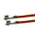 Litze mit zwei Crimpkontakten für JST ZH Buchse, UL1571, AWG 26, 30 cm, orange