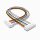 Kabel mit zwei JST ZH Buchsen 50 cm 8 polig, AWG 28, UL1571