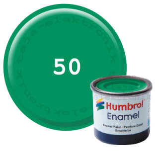 Humbrol 50 Enamel Farbe 14 ml Metallic