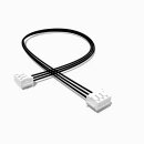 Kabel mit zwei JST ZH Buchsen 50 cm 3 polig, AWG 26, UL1571