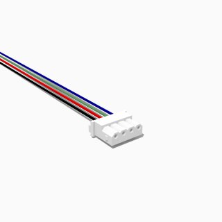 Molex Mini-SPOX 5264 Buchse mit 20 cm Kabel, 4 polig, AWG 26, UL1007