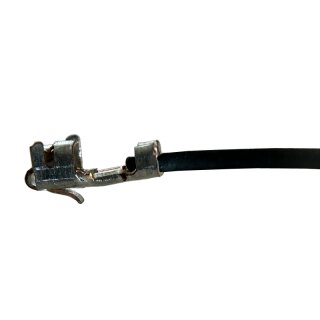 Litze mit einem Crimpkontakt für JST-XH Buchse, UL1007, AWG 26, 20 cm, schwarz