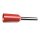 Isolierte Adernendhülsen rot, 8 mm, 0,5 mm², 100er Pack