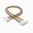 Kabel mit zwei JST ZH Buchsen 20 cm 6 polig, AWG 30, UL1571