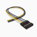 Harwin M20 Buchse mit 30 cm Kabel 6 polig, AWG 28, UL1571