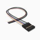 Harwin M20 Buchse mit 30 cm Kabel 5 polig, AWG 28, UL1571