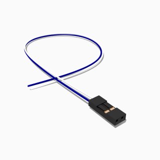 Harwin M20 Buchse mit 30 cm Kabel 2 polig, AWG 28, UL1571
