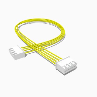 Kabel mit zwei JST XH Buchsen, 4 polig, 20 cm, AWG 24, UL1007