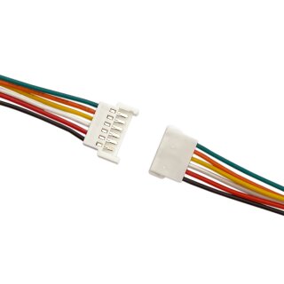 Kabelset der Serie Molex 51005/6 mit je 15 cm Kabel, 6 polig, AWG 26, UL1007