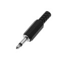 Klinkenstecker 3,5mm - 2 polig mit Lötanschluß