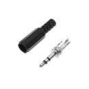 Klinkenstecker 3,5mm - 3 polig mit Lötanschluß
