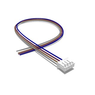 JST PH Buchse mit 30 cm Kabel, 4 polig, AWG 28, UL1571