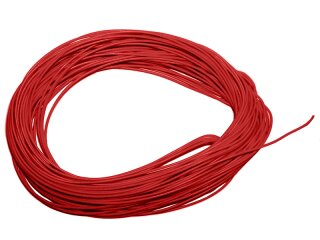 5 m hochflexible Litze AWG 18 rot, Silikon