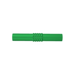 Laborkupplung zweifach für Verlängerung, 4 mm Grün