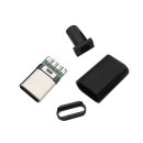 USB-C Stecker mit schwarzem Gehäuse