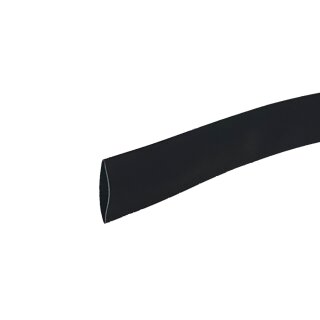 1 m Schrumpfschlauch schwarz, 10 mm