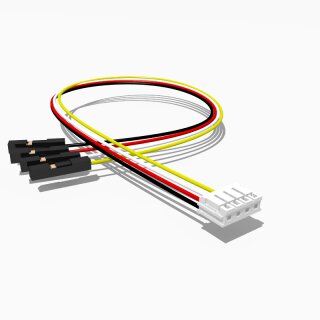 Adapterkabel JST PH auf Dupont 4 polig 30 cm AWG 26