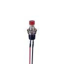 Miniatur-Drucktaster mit 10 cm Kabel, SPST NO,...
