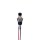 Miniatur-Drucktaster mit 10 cm Kabel, SPST NO, Schließer, 250V 1A, schwarz