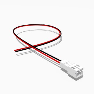 JST PH komp. Stecker mit 20 cm Kabel, 2 polig, AWG 26, UL1007