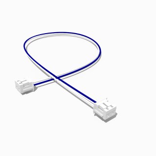 Kabel mit zwei JST ZH Buchsen 1,0 m 2 polig, AWG 28, UL1007