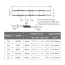 10 Lötverbinder für Kabel von 4.0-6.0 mm²