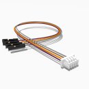 Adapterkabel Micro JST auf Dupont 4 polig 20 cm AWG 28