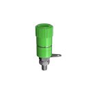 Polklemme 4 mm Grün