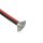 5 m hochflexible Litze AWG 22, 2 polig rot-schwarz, Silikon