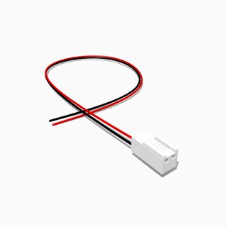 KF 2510 Buchse mit 50 cm Kabel, 2 polig, AWG 26, UL1007
