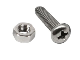 Schrauben/Muttern M2 Edelstahl 20er Pack