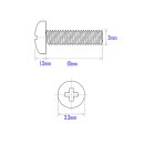 Schrauben/Muttern M2 Edelstahl 20er Pack