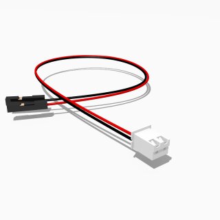 Adapterkabel JST XH auf Dupont 2 polig 30 cm AWG 26