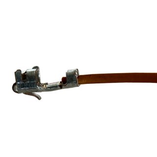 Litze mit einem Crimpkontakt für JST-XH Buchse, UL1007, AWG 24, 30 cm, braun