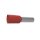 Isolierte Adernendhülsen rot, 9 mm, 1,5 mm², 100er Pack
