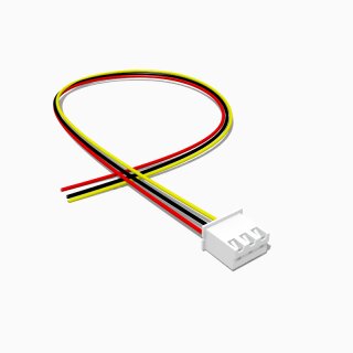 JST XH Buchse mit 30 cm Kabel 3 polig, AWG 24, UL1007