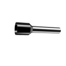 Isolierte Adernendhülsen schwarz, 10 mm, 1,5...