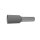 Isolierte Adernendhülsen grau, 9 mm, 1,5 mm², 100er Pack